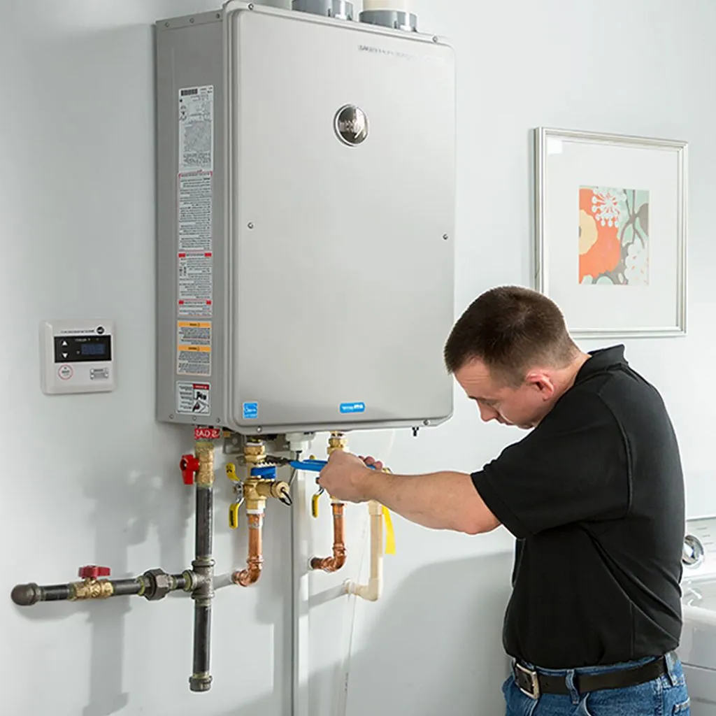 tankless water heater repair in Four lakes, WA